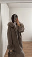 The Iconic Wool Coat with Detachable Fox Fur Trim