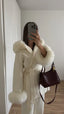The Iconic Wool Coat with Detachable Fox Fur Trim