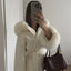 The Iconic Wool Coat with Detachable Fox Fur Trim